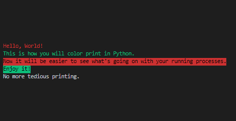 inPlainEngHQ's tweet card. Many Python programmers depend on printing out statements on console, as a GUI isn’t always necessary. The issue sometimes is that a black…