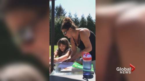 ClassicalHSJ's tweet card. B.C. parents face dual challenges of working from home, and educating...