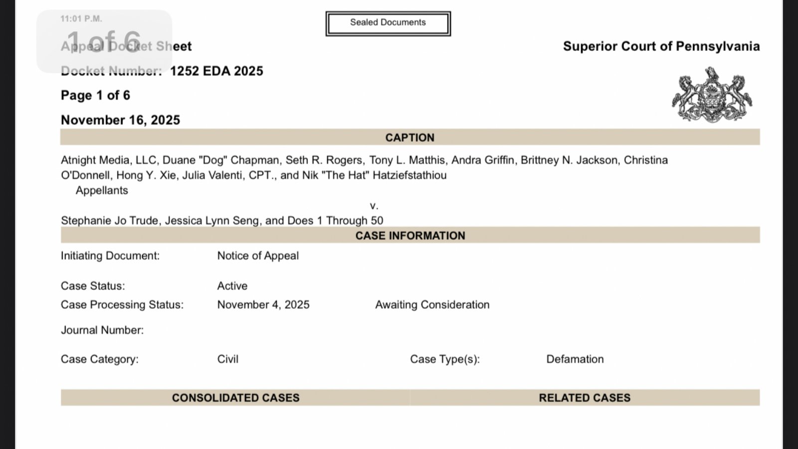 BbqLadyy's tweet card. Nearly 400 days ago I (and GW) was frivolously sued. I was accused of Criminal Rico & accused of interfering with a missing child’s case and having blood on ...