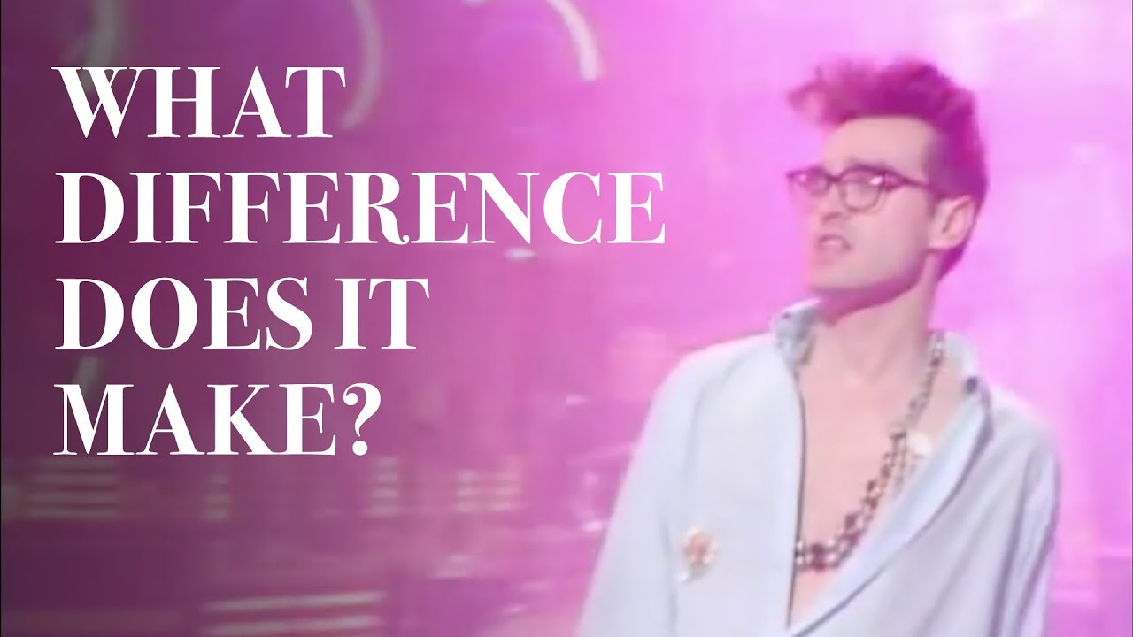 sunny_joni's tweet card. The Smiths - What Difference Does It Make? (Official Music Video)