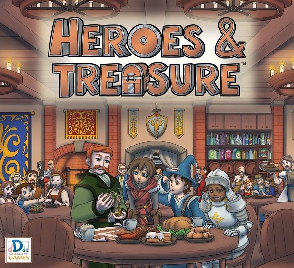 TheDailyDMBlog's tweet card. Heroes and Treasure Review: A Gateway RPG Adventure for Families