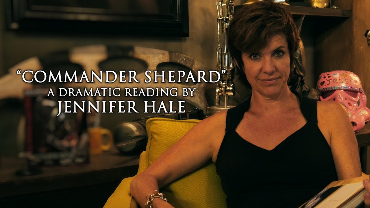 ChrisBr6511's tweet card. Commander Shepard: A Dramatic Reading‏ by Jennifer Hale