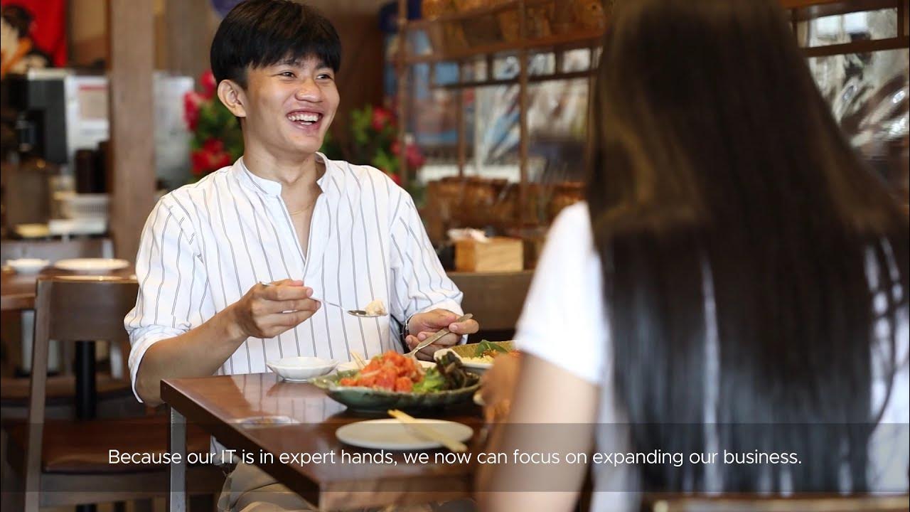 Sarge_Siddiqui's tweet card. Japanese Restaurant Oshinei Finds Recipe For Growth With VMware