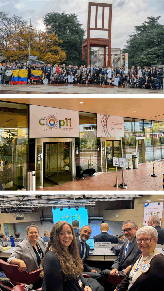 AshOrg's tweet card. November 17, 2025 – Greetings from Geneva and the 11th Conference of the Parties (COP) of the WHO Framework Convention on Tobacco Control. The COP officially began today, but of course a lot of the...