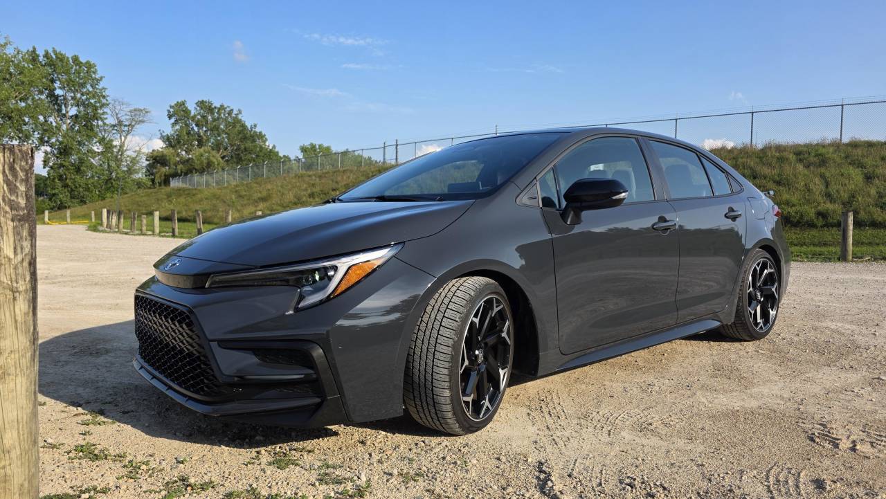 ManTripping's tweet card. 2025 Toyota Corolla FX review: Heritage-inspired styling meets modern safety tech. An appealing option for students or efficient commuter with genuine sports car attitude and Toyota reliability.