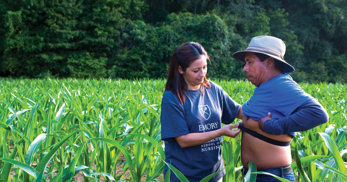 worryfreelabs's tweet card. People who do intense physical labor in high temperatures and become dehydrated are at risk for kidney damage. A new chest patch developed by researchers at Emory University and Georgia Tech alerts...
