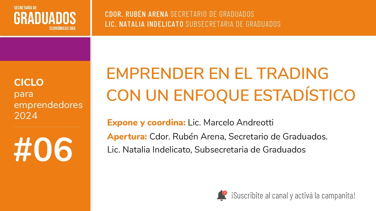 buda_trader's tweet card. #06 Emprender en el trading con un enfoque estadístico - Económicas...