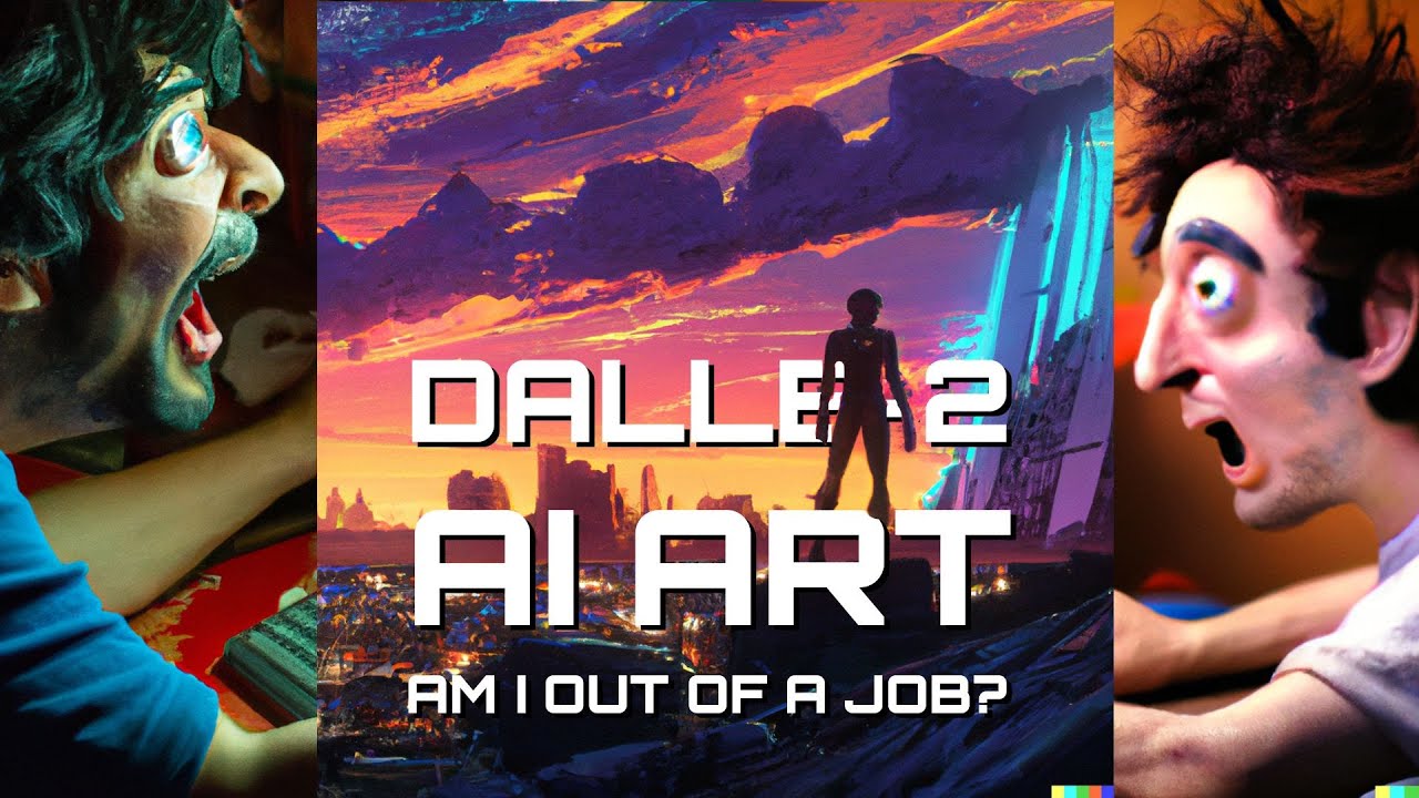 Photonwind's tweet card. Am I out of a job??? - DALL-E