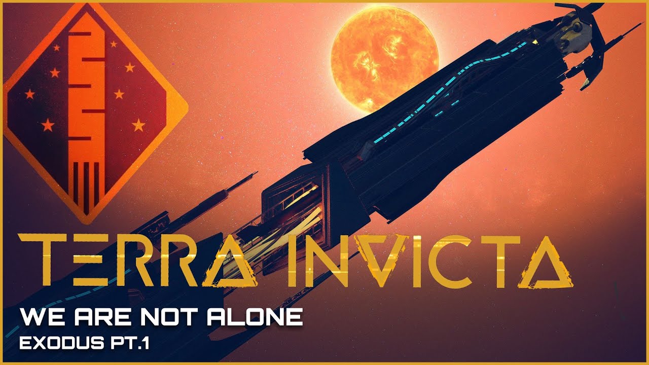 Photonwind's tweet card. Terra Invicta - We are Not alone - Exodus Pt1