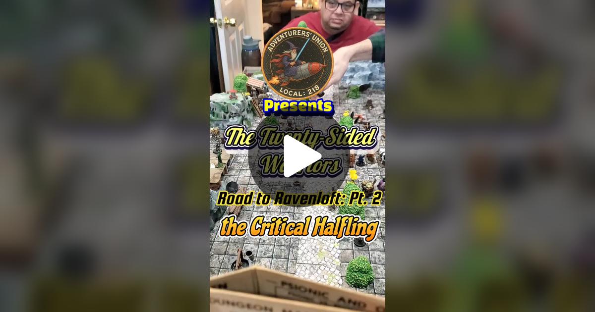 Adventurers218's tweet card. Check out DM Big John’s video.