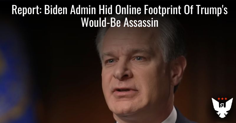 InquiringFinds's tweet card. Throughout the 2024 election, the Biden FBI reportedly hid critical information about the person who shot Trump and 3 others in Pennsylvania.