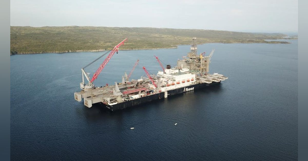 offshoremgzn's tweet card. From heavy-lift operations to pipelaying, Allseas' Pioneering Spirit, Lorelay and Solitaire vessels have been busy working on offshore Canada and North Sea projects.