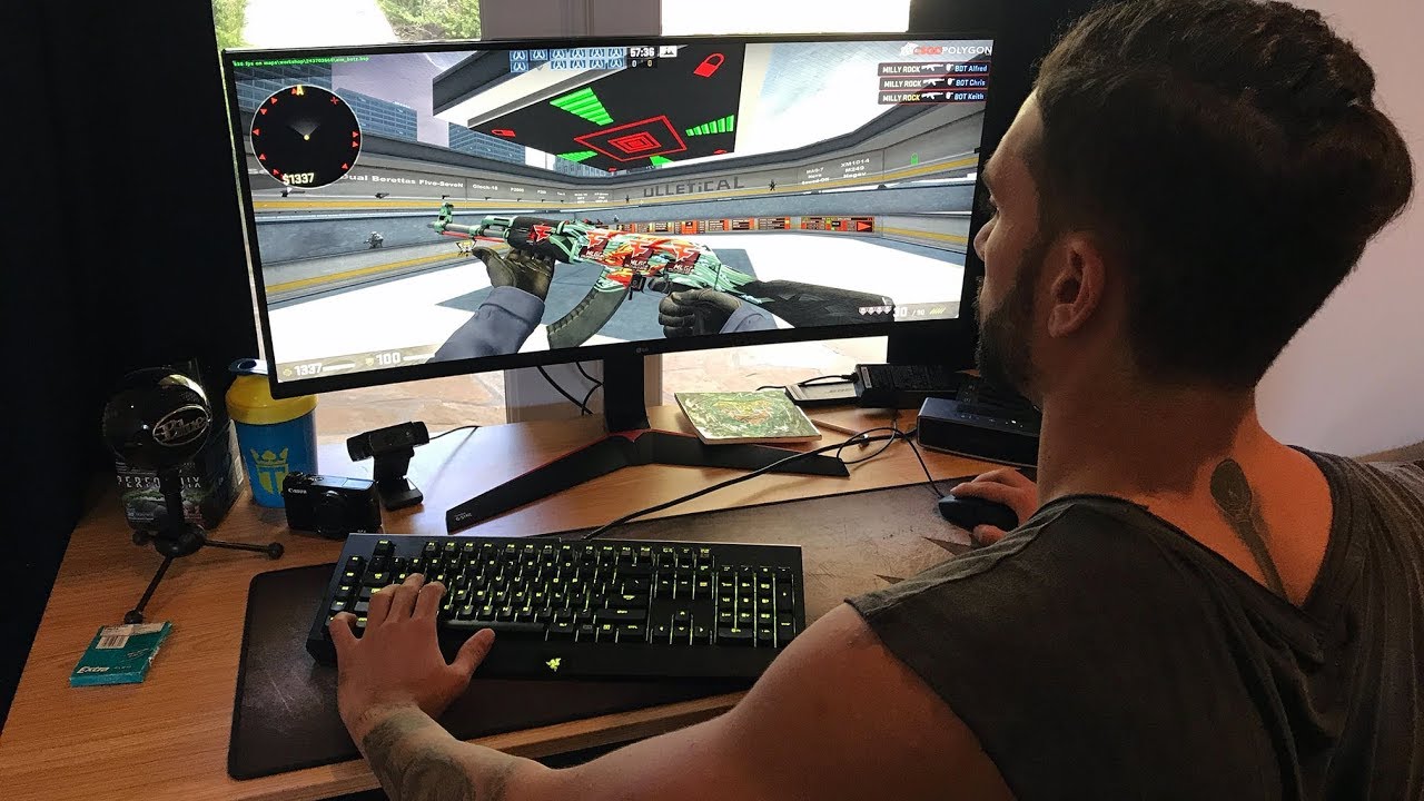 Temperrr's tweet card. My New Gaming Set-Up! (LG Ultrawide Monitor Giveaway)