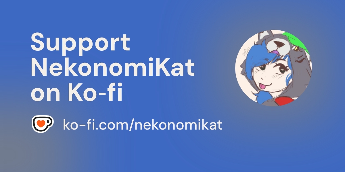 NekonomiKatLive's tweet card. Become a supporter of NekonomiKat today!