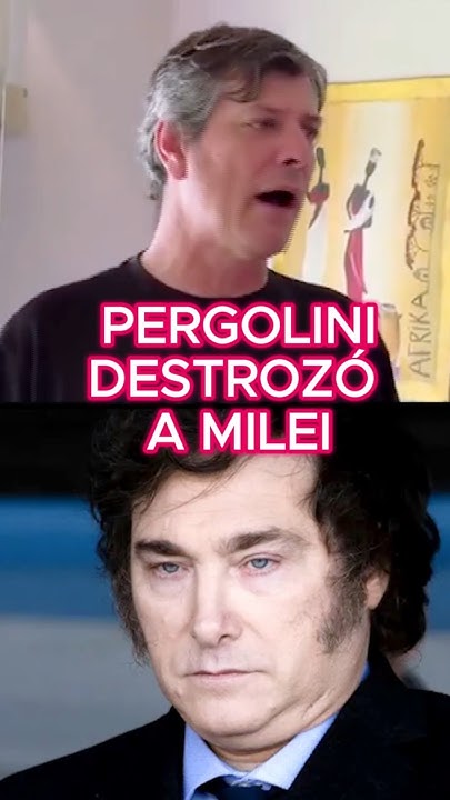 CarboAgustin's tweet card. PERGOLINI DESTROZÓ A MILEI #pergolini #pergo #caigaquiencaiga #milei...