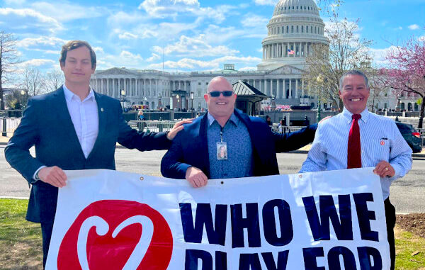 WHOWEPLAYFOR's tweet card. “Who We Play For” (WWPF), a local nonprofit started soon after the passing of Cocoa Beach High School student, Rafe Maccarone.