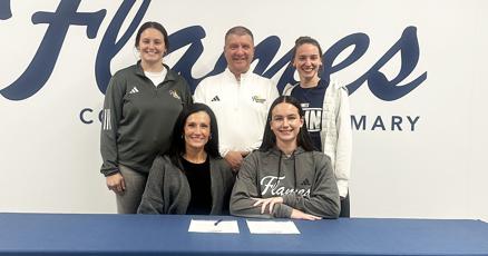 nonpareilonline's tweet card. Lewis Central volleyball standout Aubree Davis signed to continue her athletic and academic career at the College of Saint Mary on Monday.