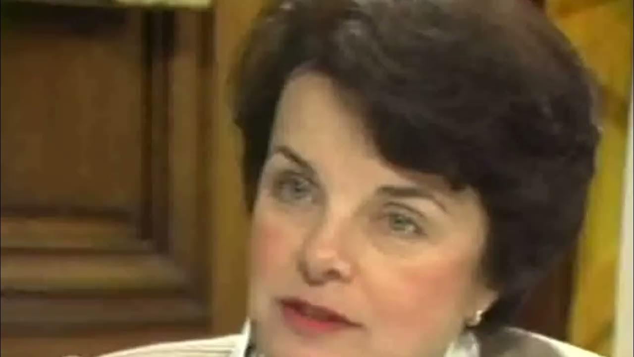 Witnify's tweet card. Senator Dianne Feinstein on women in politics (19840