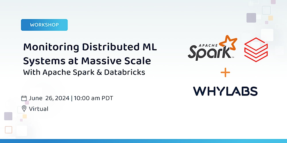 WhyLabs's tweet card. Explore monitoring & observability for ML & AI systems when using a distributed data processing system like Apache Spark on Databricks!