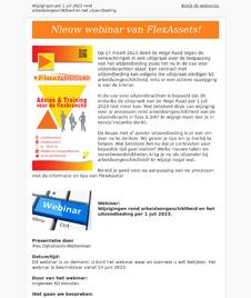 FlexAssets's tweet card. Lees jij onze nieuwsbrief al? #nieuwsbrief #uitzendbureau #cao #uitzendkracht #nbbu #abu