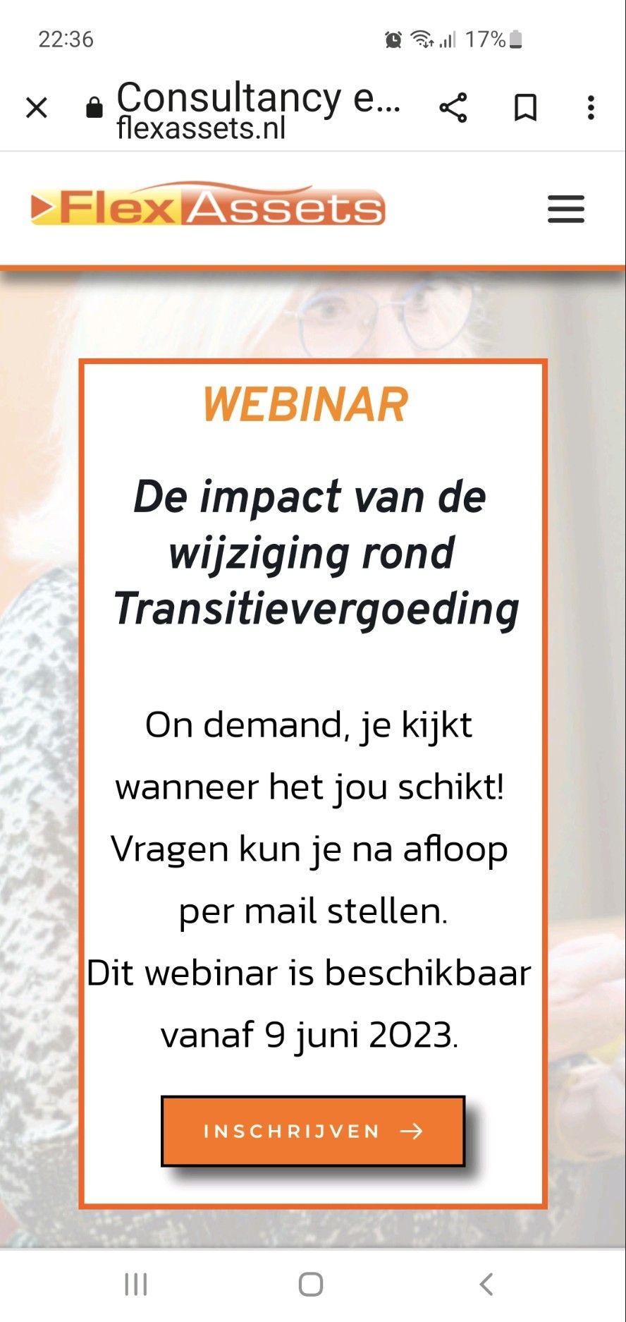 FlexAssets's tweet card. Zeer binnenkort 3 nieuwe webinars om je te ondersteunen bij de implementatie van de wijzigingen in #cao voor #uitzendkrachten. Je kunt je nu inschrijven voor het eerste webinar over de wijzigingen...