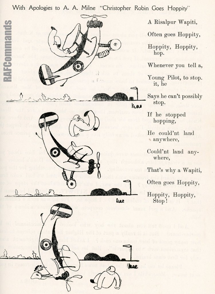 rafcommands's tweet card. The Wapiti was the backbone of the Royal Air Force in the 1930s for operations in the Middle East and the Indian Subcontinent. Here is an "Ode to the Wapiti" written by an anonymous airman, and...
