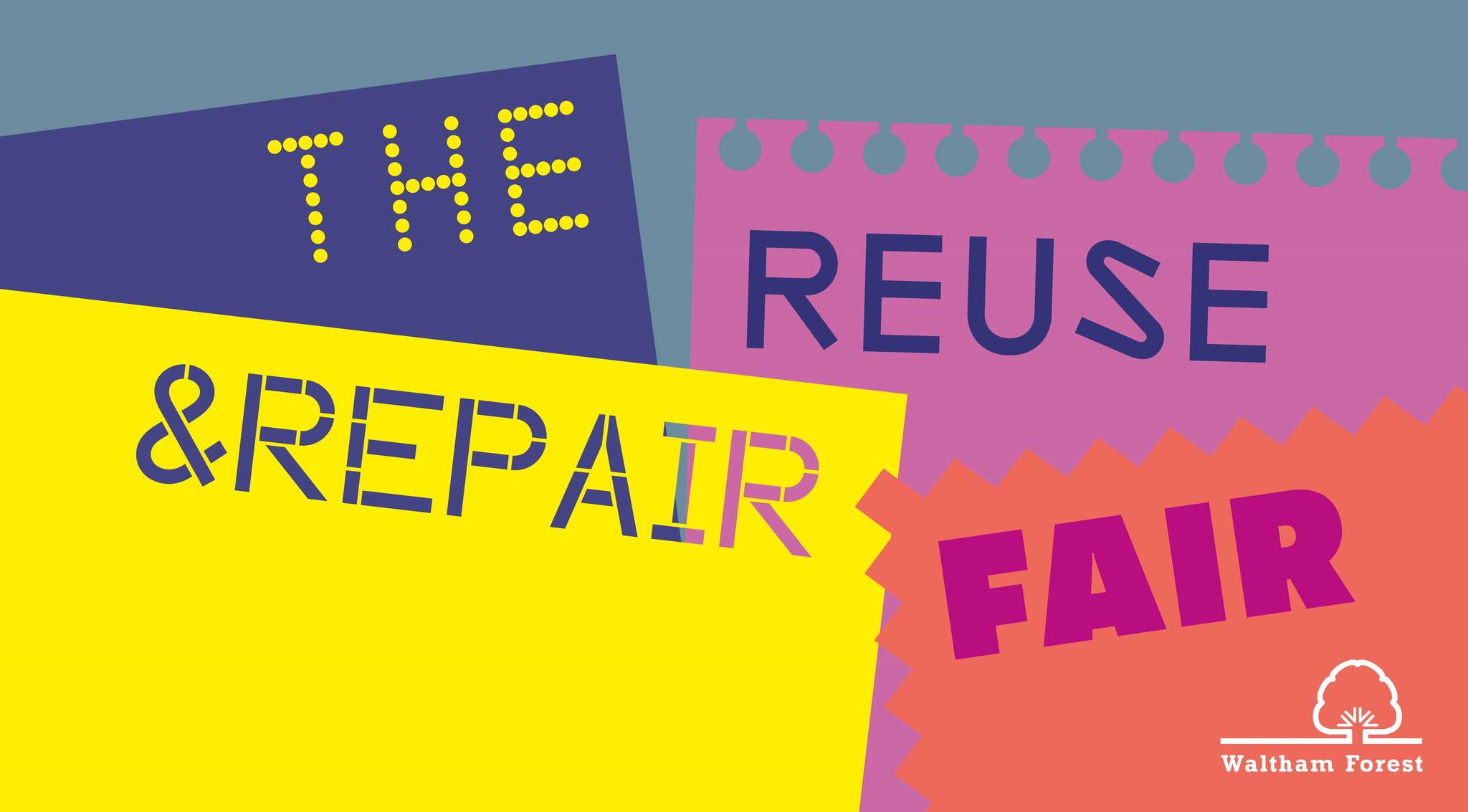 WFEcho's tweet card. Kirsty McNeil tells all about the three Reuse and Repair fairs that are coming to Waltham Forest this year