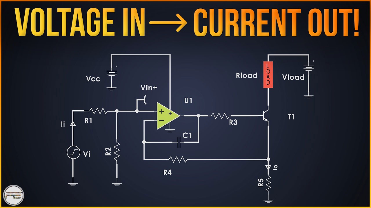 FoolishER25's tweet card. How to Design a Voltage Controlled Current Source | V to I converter