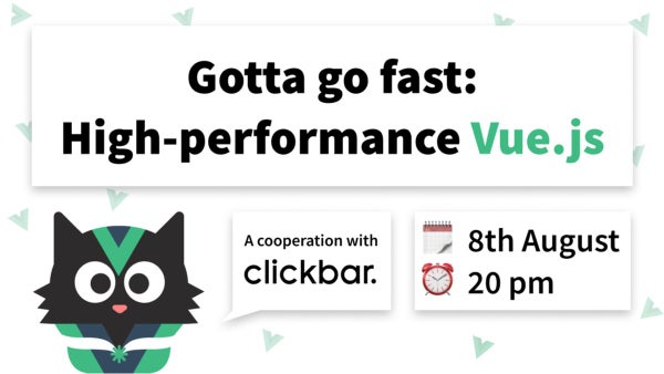 vuejsfrankfurt's tweet card. Front-end frameworks like Vue often allow us to achieve good performance with minimal effort. Nevertheless, we will reach the limits of this automatic performance optimizat