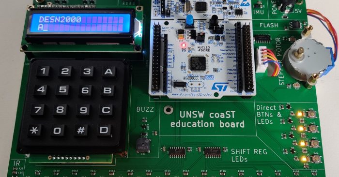 UNSWCOMPUTING's tweet card. Students taking the computer science stream of the DESN2000 course at UNSW will now have access to a new and improved hardware platform, custom-built by Dr Hasindu Gamaarachchi and Dr Hammond Pearce...