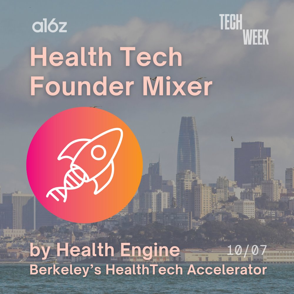 devpatelio's tweet card. Join Health Engine for an engaging evening during #SFTechWeek! We’re hosting a panel featuring top founders and leading VCs who will share their insights on building and scaling transformative...