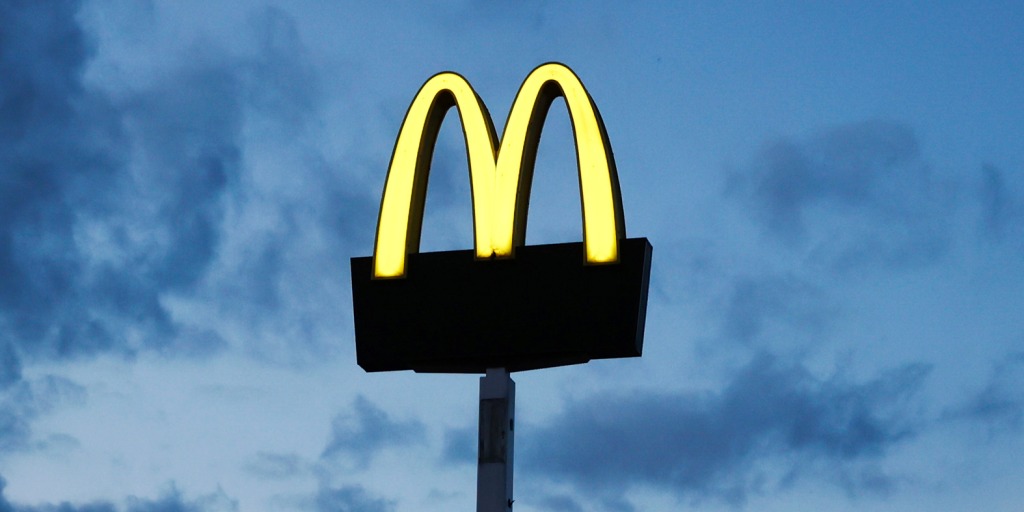 NBCNews's tweet card. Two 10-year-olds were discovered working unpaid and until as late as 2 a.m. at one McDonald’s restaurant in Louisville, Kentucky, operated by Bauer Food LLC, the Labor Department said.