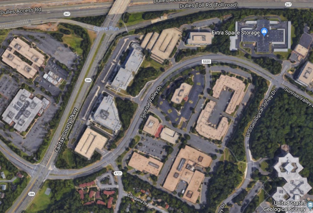 FairfaxEDA's tweet card. CoreSite Realty plans to convert a 22-acre office park near the Dulles Toll Road in Reston into a nearly 1M SF data center campus.