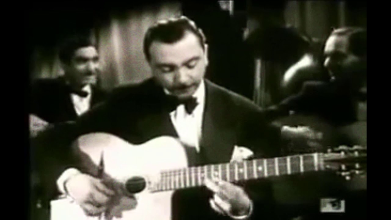 Victor___Frank's tweet card. Django Reinhardt & Stéphane Grappelli - J'attendrai Swing
