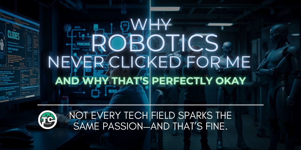 TechscribeCntrl's tweet card. A Personal View on Robotics