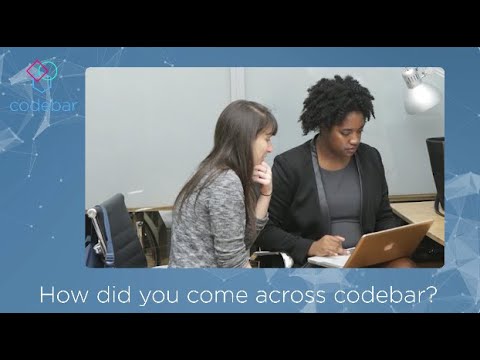 codebar's tweet card. Hear from our wonderful coaches ❤️