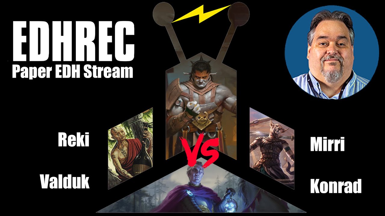 EDHRECast's tweet card. EDHRECast Paper EDH Stream ft. Bennie Smith