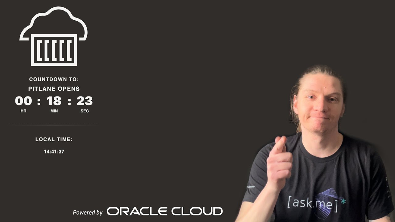 OracleDevs's tweet card. Deploy a JavaScript app using Oracle JET in Container Instances on OCI