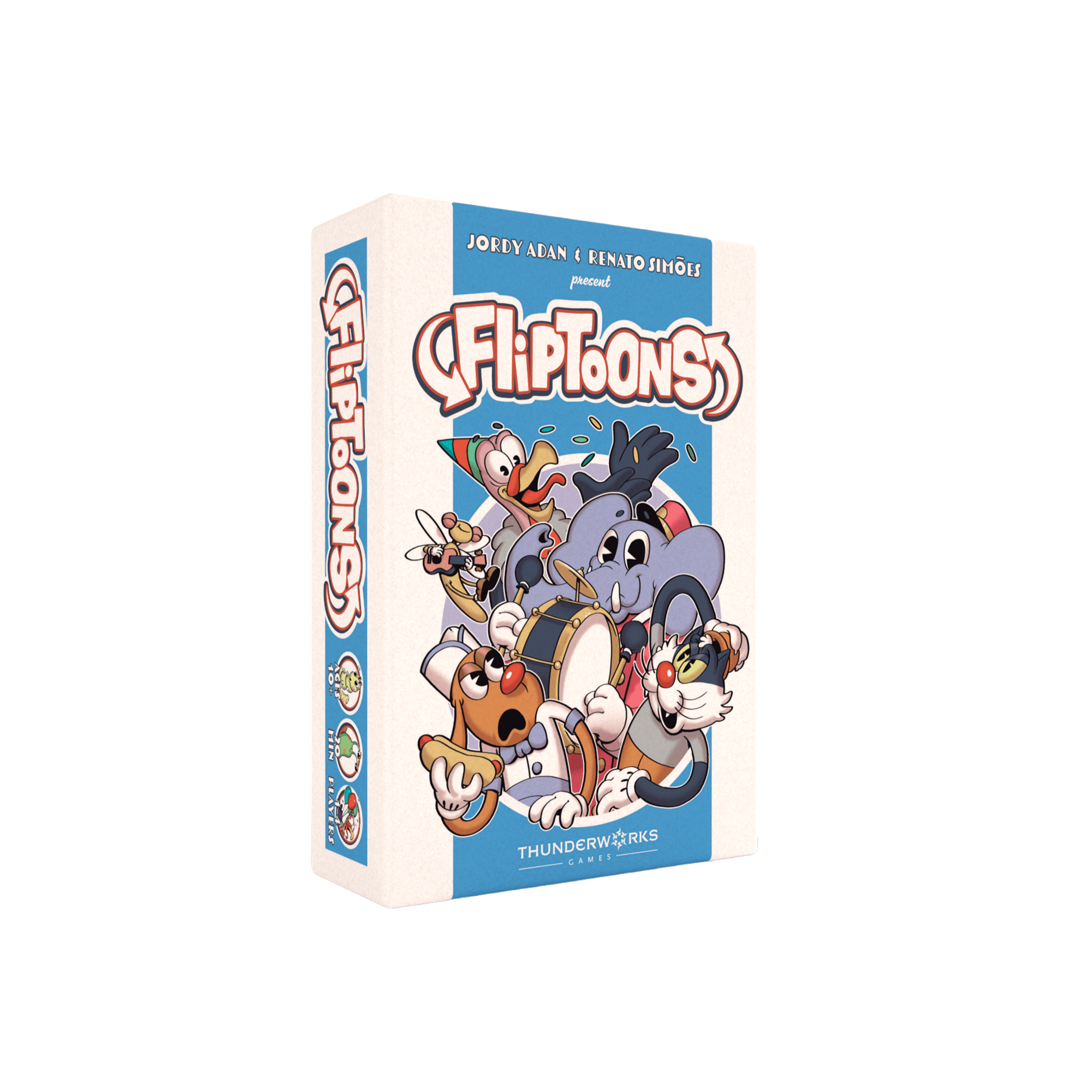 meowdoggo's tweet card. Cast cartoon actors in the next animated film! Race to earn Fame in this quick deck-builder card game for 1-4 players ages 10+. Inspired by classic silver screen rubber hose animations take to the...