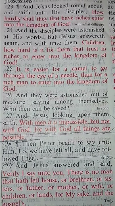 MrJesseM90's tweet card. Scripture reading: Mark 10:23-27 #scripturereading #biblestudy...