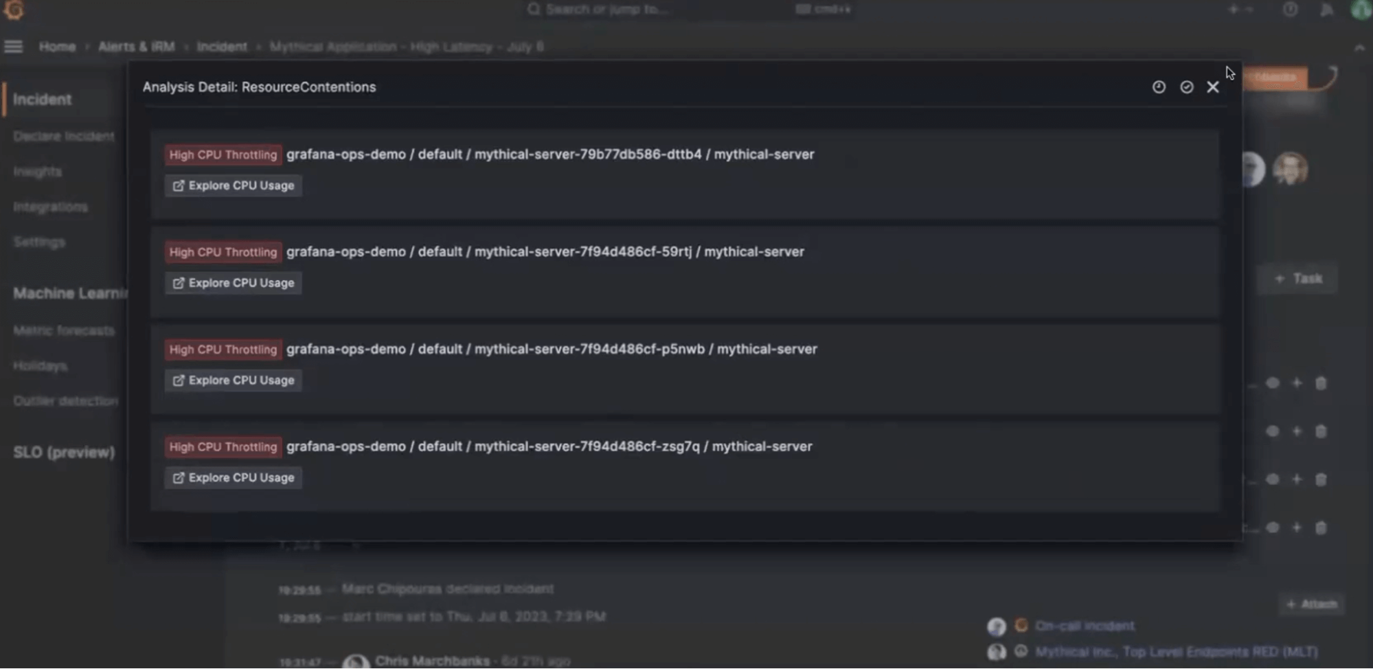 grafana's tweet card. Sift, currently in public preview in Grafana Cloud, performs a set of automated system checks and surfaces potential issues in your Kubernetes environment so you can get to the root of the problem...
