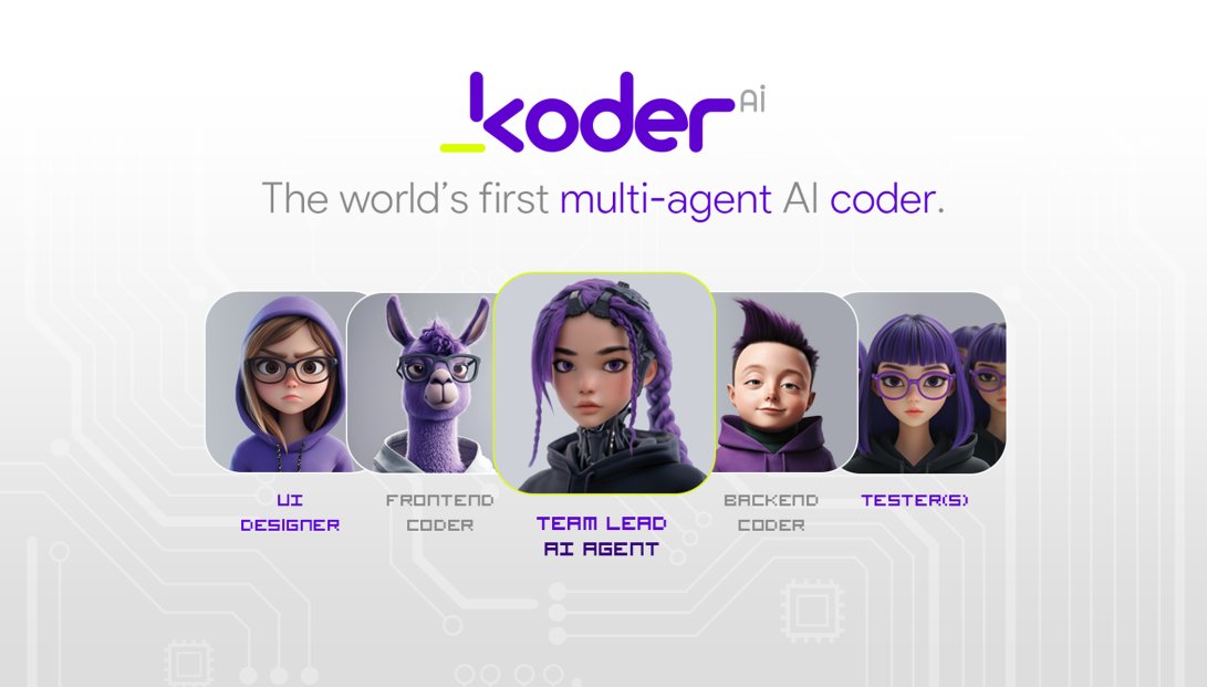 barketkhan's tweet card. KoderAI's new multi-agent generative AI coding platform can build working apps and websites from scratch - SiliconANGLE