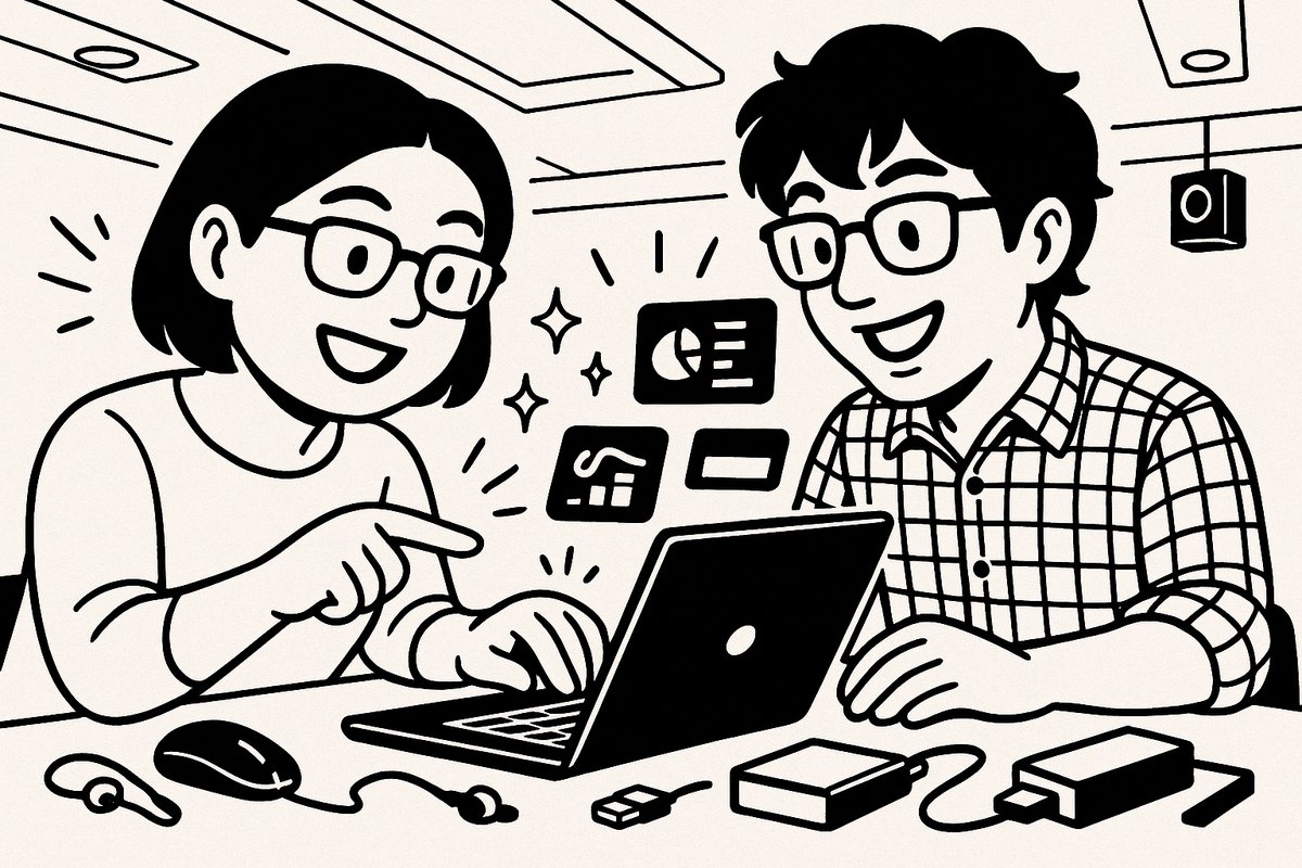 digiup_scansnap's tweet card. 紙をスキャンした瞬間、AIが仕事を始める！ ScanSnapとAIエージェントManusの実証企画。名刺管理から資料要約まで、未来の働き方を体験