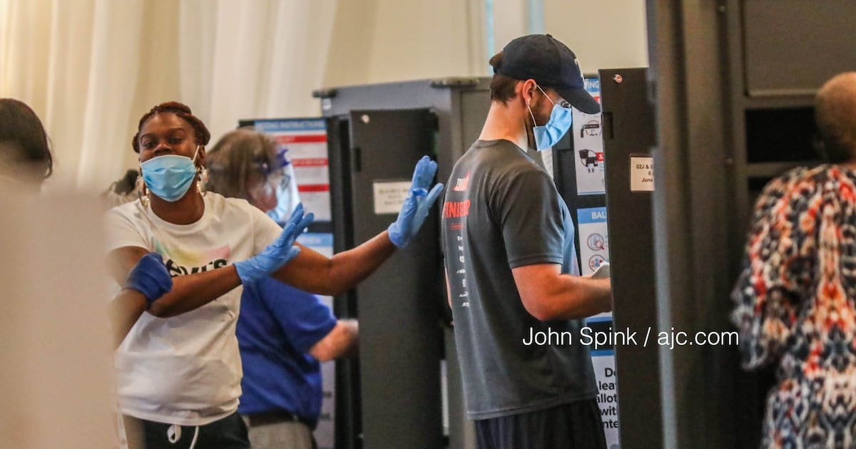 JoyceWhiteVance's tweet card. Problems with Georgia’s new voting computers plagued the state’s primary election Tuesday, leading to lines and voters leaving without casting their ballots.