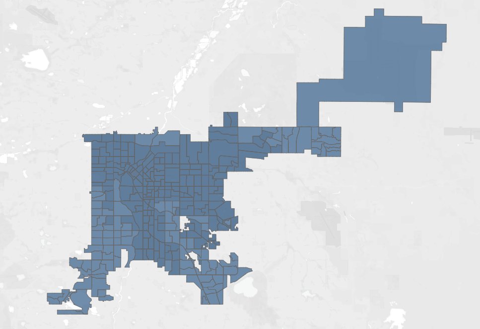 denverwestword's tweet card. For the second straight election, not one precinct went to Donald Trump.