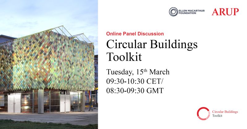 sjevansuk's tweet card. How can circular economy strategies help the built environment on its transition to net zero? Developed together with the Ellen MacArthur Foundation, the world’s first Circular Buildings Toolkit...