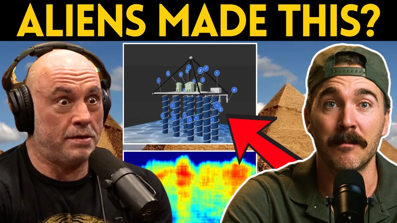 temp_enthusiast's tweet card. New Pyramid Update: Aliens & Bible Prophecy (This is WILD!)