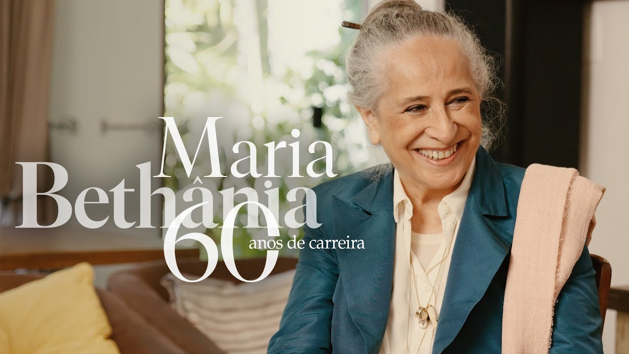 SarahOliveira's tweet card. Maria Bethânia - 60 anos de carreira (Entrevista completa com Sarah...