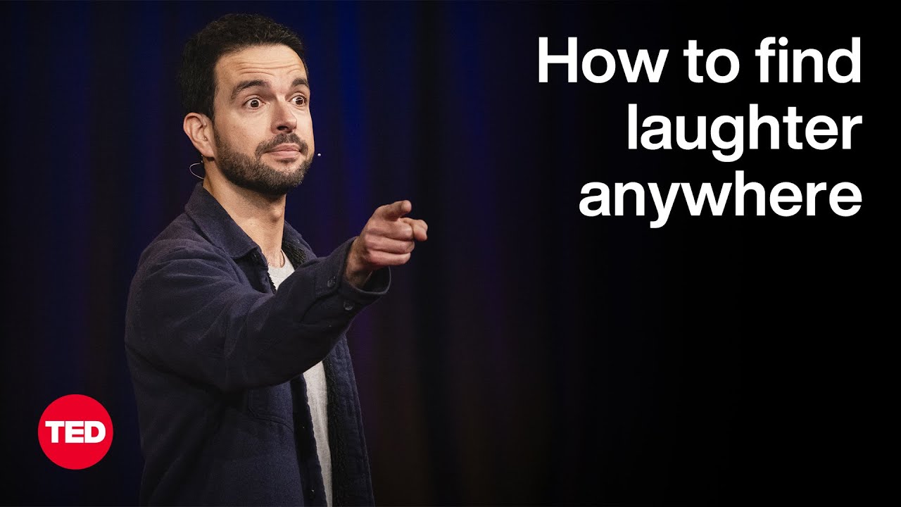 dynamicweb_'s tweet card. How to Find Laughter Anywhere | Chris Duffy | TED