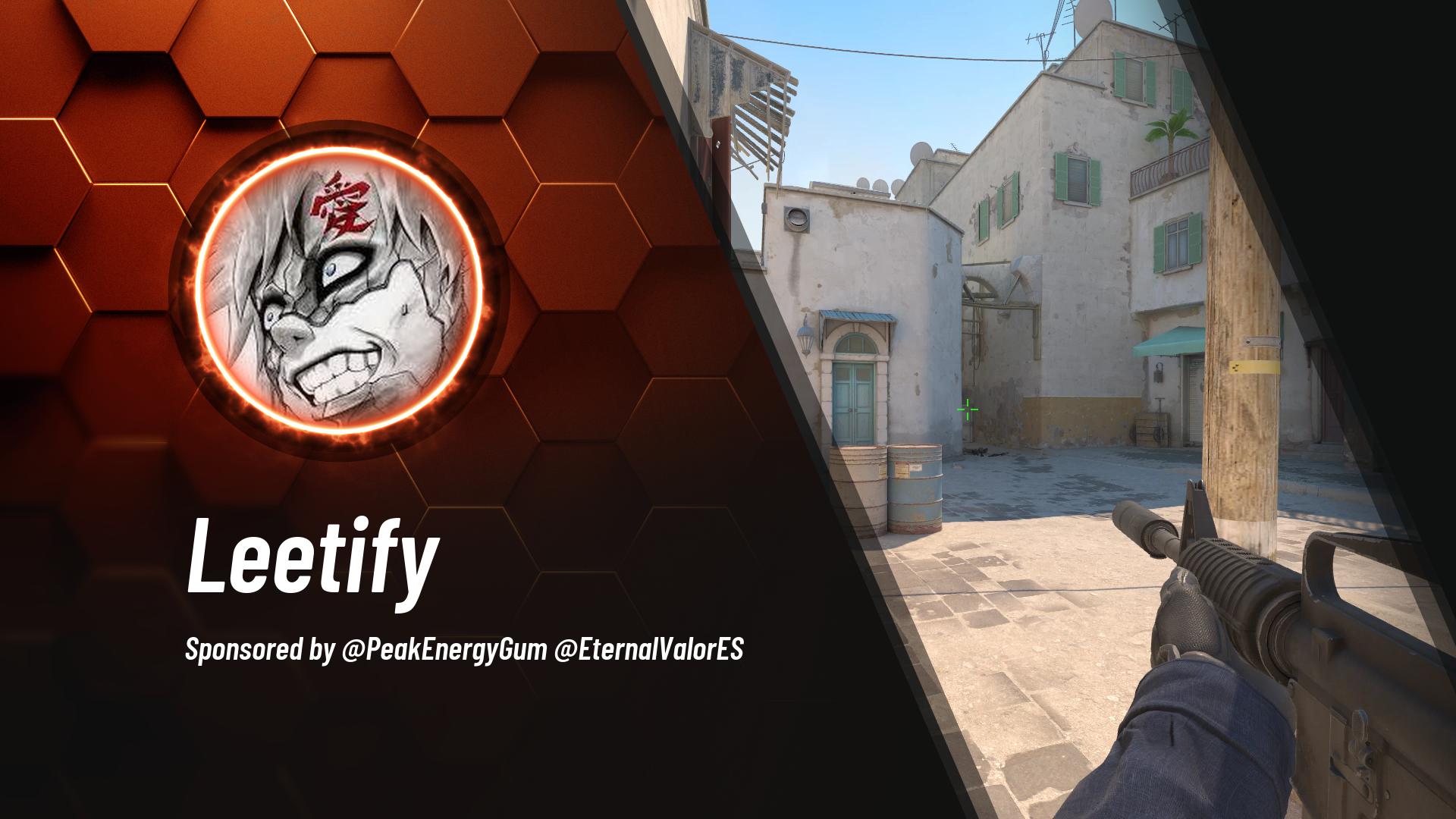 CensorCSGO's tweet card. Sponsored by @PeakEnergyGum @EternalValorES